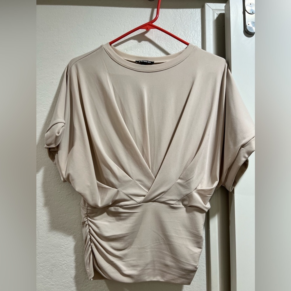 Pale pink top from Express